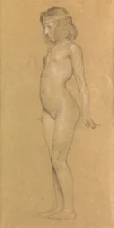 Studium do „Ciągnących się obłoków chwały”, 1898