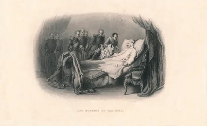 Ostatnie chwile cara, ok. 1857.