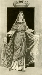 Szlachetna Dama z VI wieku, AD, 1924.