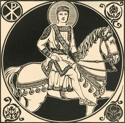 Cesarz Justynian, 1924.