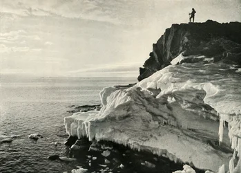 Cape Royds, patrząc na północ, c19101913, 1913