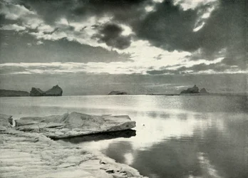 Nadejście długiej nocy polarnej, c19101913, 1913.