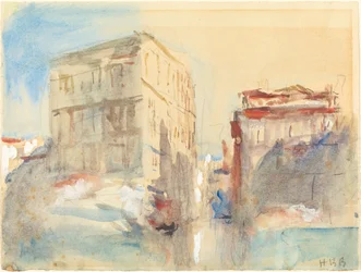 Pałace nad Canal Grande w Wenecji