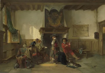 Żołnierze w wartowni