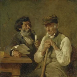 Robotnicy mówiący o polityce, 1841