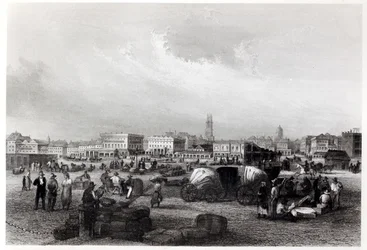Lewa fala w Nowym Orleanie, ok. 1840 r. (zdjęcie bW)