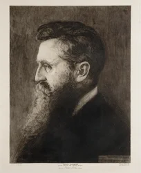 Teodor Herzl, ojciec założyciel państwa Izrael ... (rycina)