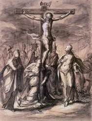 Chrystus na krzyżu, XVII wiek.