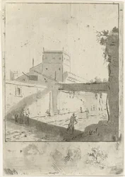 Pejzaż miejski Włoski krajobraz