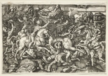 Walka między jeźdźcami, 1523.