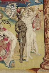 Ogród rozkoszy ziemskich. ok. 1560 (gobelin)