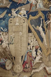 Ogród rozkoszy ziemskich. ok. 1560 (gobelin)