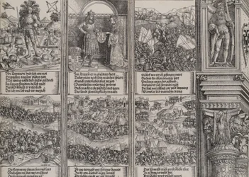 Zaręczyny Marii Burgundzkiej, Młody Maksymilian, Walka o sukces Burgundów..., 1515.