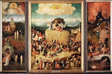 Wóz z sianem, The Haywain, ok. 1500 (olej na panelu)