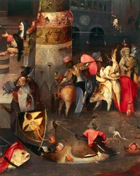 Tryptyk Kuszenie św. Antoniego (panel środkowy)