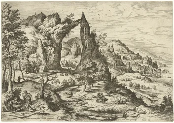 Juda i Tamar Pejzaże ze scenami biblijnymi i mitologicznymi (tytuł serii)