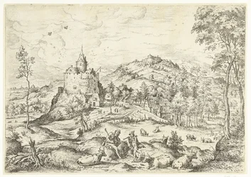 Merkury i Argus Pejzaże ze scenami biblijnymi i mitologicznymi (tytuł serii)