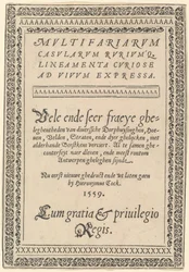 Strona tytułowa dzieła „Multifariarum Casularum”