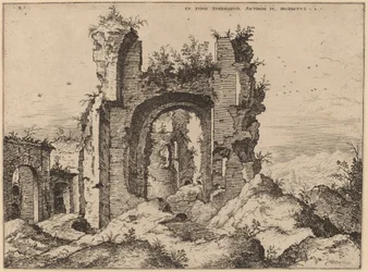 Widok na Termy Karakalli