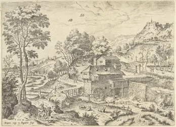 Lot do Egiptu Pejzaże ze scenami biblijnymi i mitologicznymi (tytuł serii)