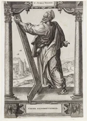 H. Judasz Taddeus S. Ivdas Thadevs (tytuł na obiekcie) Chrystus i dwunastu apostołów i św. Paweł (tytuł serii)