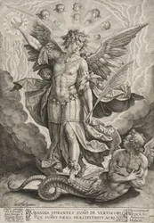 Św. Michał triumfujący nad smokiem, 1584