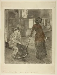 Mary Cassatt w Luwrze: Galeria Etruska