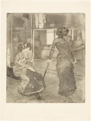 Mary Cassatt w Luwrze: Galeria Etruska