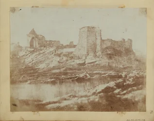 Zamek St. Andrews od północnego zachodu.
