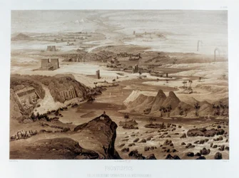„Od drugiej katarakty do Morza Śródziemnego”, Egipt, 1841