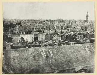 Dachy Paryża (Widok z rue Castiglione?)