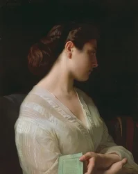 Mädchenportrait (Studium młodej dziewczyny zwanej grecką dziewczyną). 1863