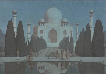 Taj Mahal nocą, nr 6