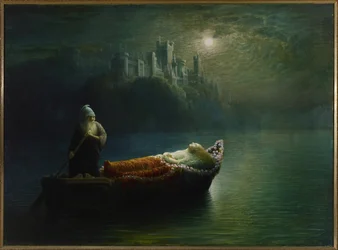 Śmierć Elaine, 1877