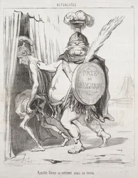 Fakty: Achilles wycofuje się do swojego namiotu, 1850.
