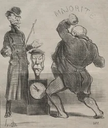 Tablica aktualności 183: Próbować sił, 1851.