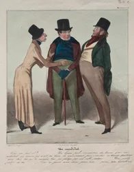 Tabliczka Caricaturana 48: Kandydat, 1837.