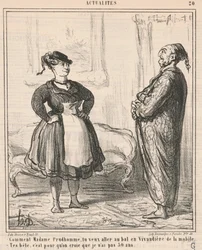 Jak Madame Prudhomme... Jako vivandiere...