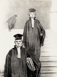 Schody Główne Pałacu Sprawiedliwości, 1848 r.
