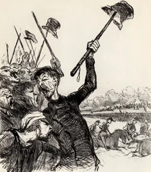 Ratapoil i jego laska: Niech żyje cesarz!, 1851.