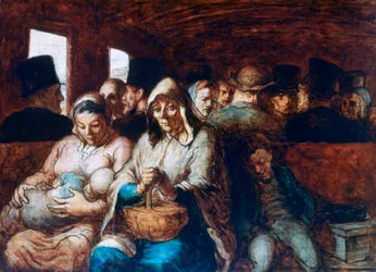 Wagon trzeciej klasy, ok. 1863-1865