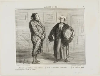 "- Monsieur, odchodzę ze służby, wracam do domu... Nie chcę tu być, gdy skończy się świat", płyta 4 z La Cométe De 1857.