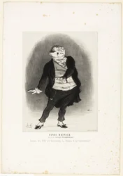 Henri Monnier. (w roli Josepha Prudhomme