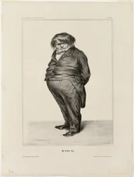 Pan Prune, płyta 288 z Célébrités de la Caricature