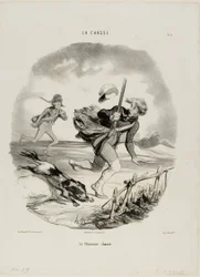 Upolowany myśliwy, płyta 4 z La Chasse