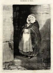 Idąca kobieta
