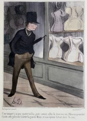 Les gorsety - autorstwa Daumier