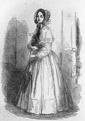 Julie Mercadet, ilustracja z Good Businessman (Le Faiseur) Honore de Balzac (1799-1850), wydanie francuskie