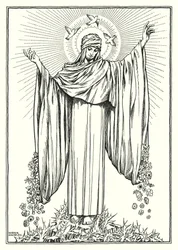Ilustracja do Kazania na górze (grawerunek)