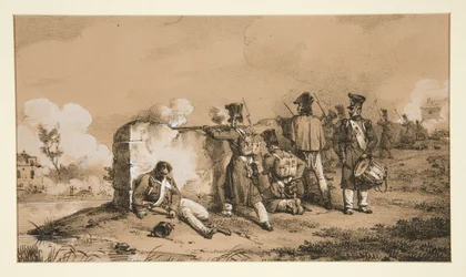 Żołnierze w tyralierze